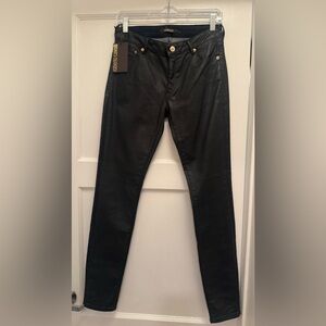 Roberto Cavalli women Sleek Black Skinny Jeans